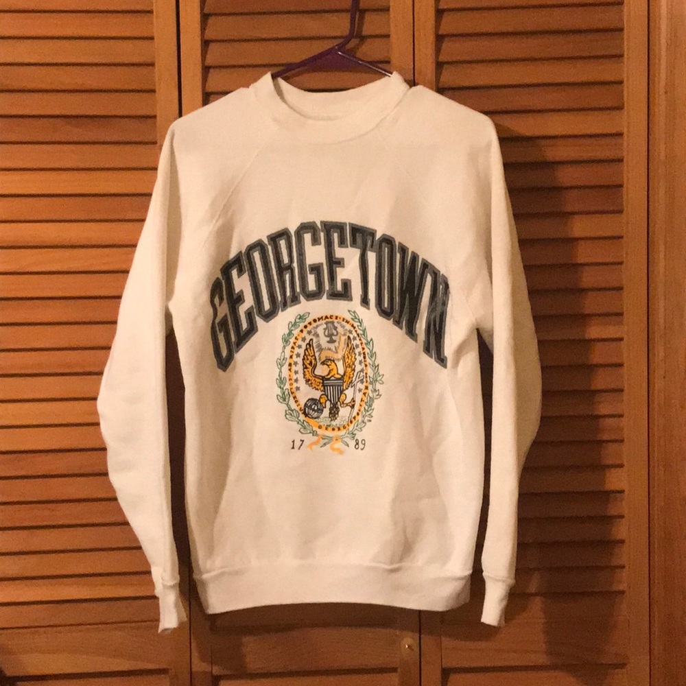 Vintage Georgetown Sweatshirt Medium